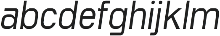 Nfinitage-Italic otf (400) Font LOWERCASE