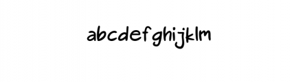 NF-Nadoco.ttf Font LOWERCASE