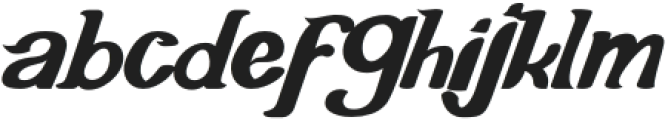 NGESYO Regular otf (400) Font LOWERCASE