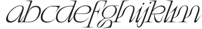 NGT Iconique Serif Italic otf (400) Font LOWERCASE