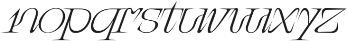 NGT Iconique Serif Italic otf (400) Font LOWERCASE