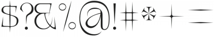 NGT Iconique Serif Regular otf (400) Font OTHER CHARS
