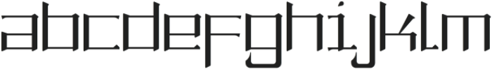 NGT Tofu Display ExtraBold otf (700) Font LOWERCASE