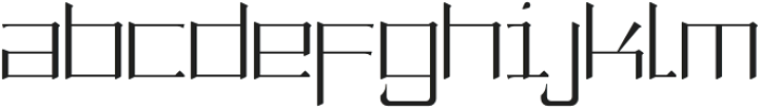 NGT Tofu Display Medium otf (500) Font LOWERCASE