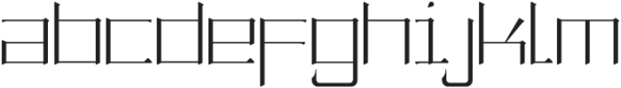 NGT Tofu Display Regular otf (400) Font LOWERCASE