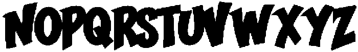 Ngomic Red otf (400) Font UPPERCASE