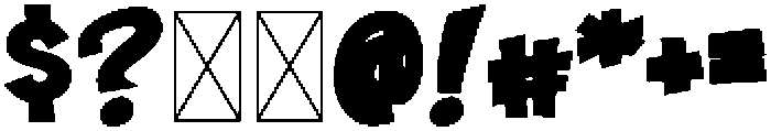 Ngomic Yellow otf (400) Font OTHER CHARS
