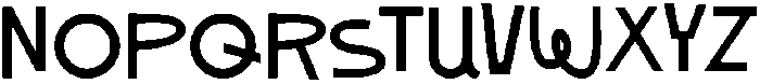 Nguque Regular otf (400) Font LOWERCASE