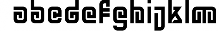 Ngamboel Typeface Font LOWERCASE