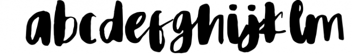 Ngasal brush Script Font LOWERCASE