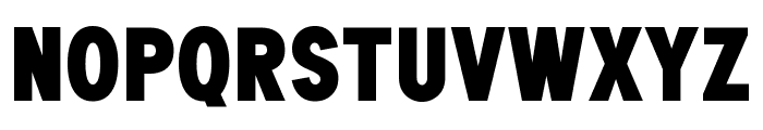 NGANTER Font UPPERCASE