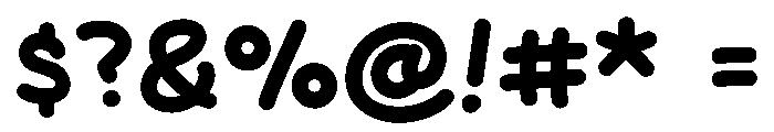 Ngaco Font OTHER CHARS
