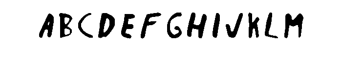 Ngeleneng Regular Font UPPERCASE