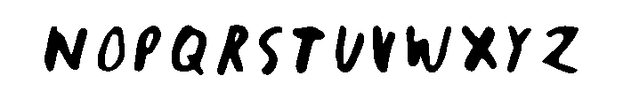 Ngeleneng Regular Font LOWERCASE