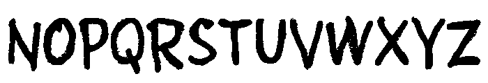 Ngepur Font UPPERCASE