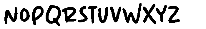 Ngopi Santuy Font UPPERCASE