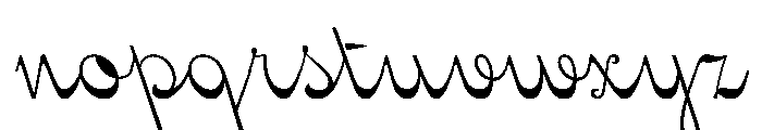 Ngoeo Regular Font LOWERCASE