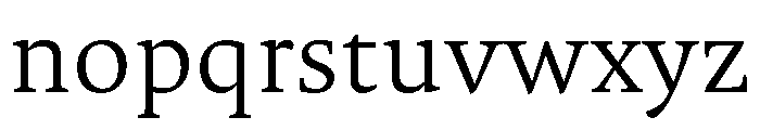 Nicholas Extra Light Font LOWERCASE
