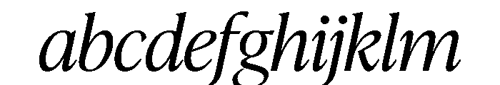 Nicholas Light Italic FONT