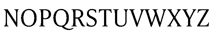 Nicholas Light Font UPPERCASE