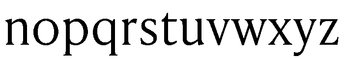 Nicholas Light Font LOWERCASE