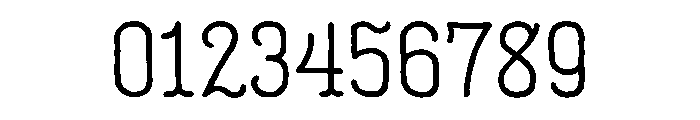 Nickel Bold Font OTHER CHARS