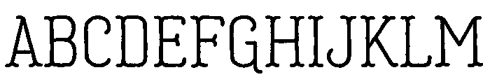 Nickel Bold Font UPPERCASE