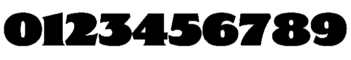 Nickel Heavy Font OTHER CHARS