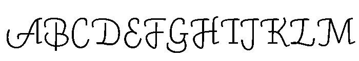 Nickel Light Italic Font UPPERCASE