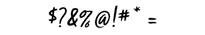 Nickel Light Font OTHER CHARS