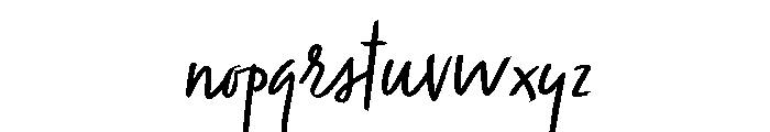 Nickel Light Font LOWERCASE