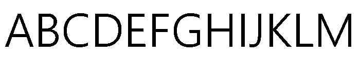 Nirmala Ui Light Font UPPERCASE
