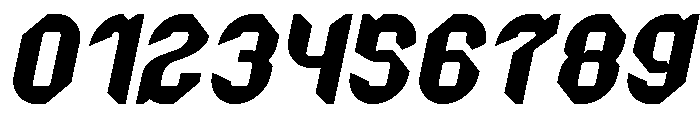 NIGHT HAWK Bold Italic Font OTHER CHARS