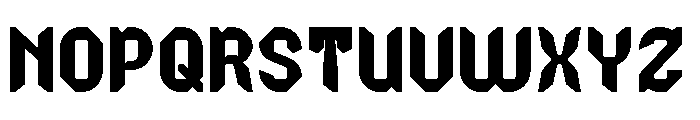 NIGHT HAWK Bold Font UPPERCASE