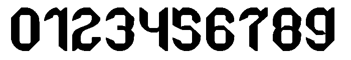 NIGHT HAWK-Light Font OTHER CHARS