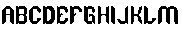 NIGHT HAWK-Light Font UPPERCASE