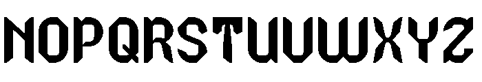 NIGHT HAWK-Light Font UPPERCASE