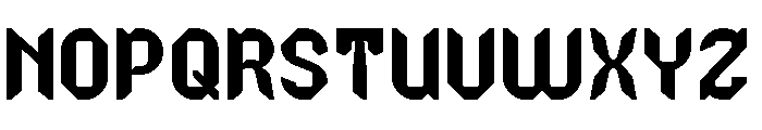 NIGHT HAWK Font UPPERCASE