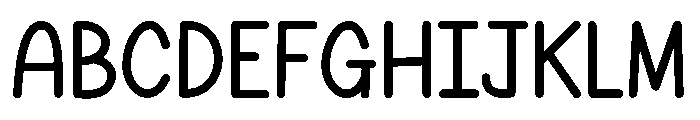 Niadaian Font UPPERCASE