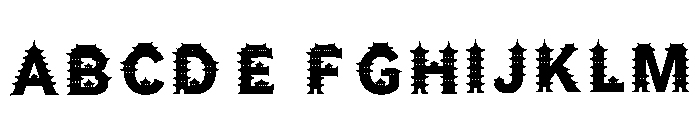 Nibas Regular Font UPPERCASE