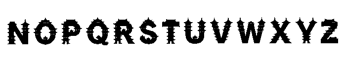 Nibas Regular Font LOWERCASE