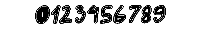 Niblora Oblique Font OTHER CHARS