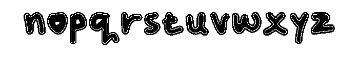 Niblora Regular Font LOWERCASE
