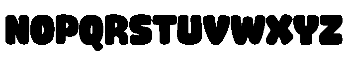 Nibsy Pop Font UPPERCASE