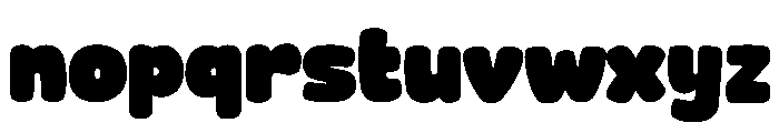 Nibsy Pop Font LOWERCASE