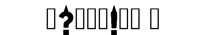 Nicco Regular Font OTHER CHARS