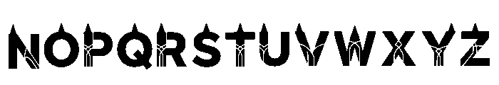 Nicco Regular Font LOWERCASE