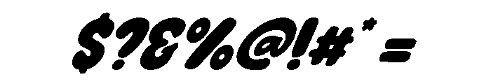 Nice Dream Italic Italic Font OTHER CHARS