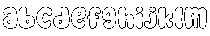 Nice Dream Outline Outline FONT
