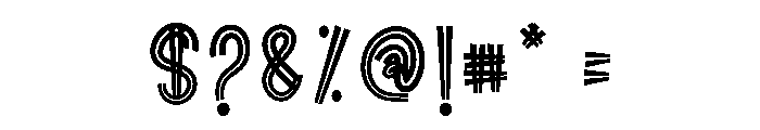 Nice Dream1 Font OTHER CHARS